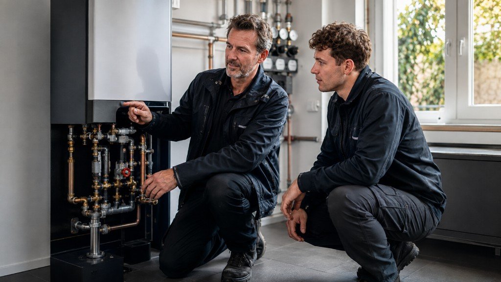 SHK-Meister erklärt Heizungstechnik